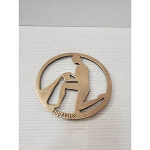 Solid Brass Trivet - Pot holder - Cookware Round Trivets - Pot Tea Stand Vintage